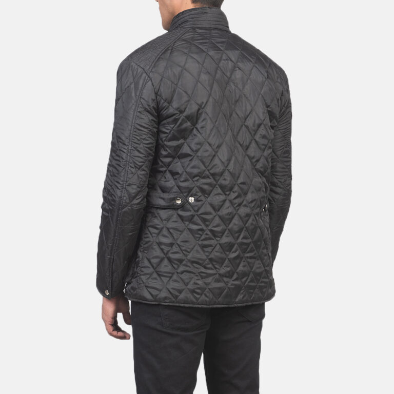 Mens Barry Black Quilted Windbreaker Jacket_3522-8-1614232759652